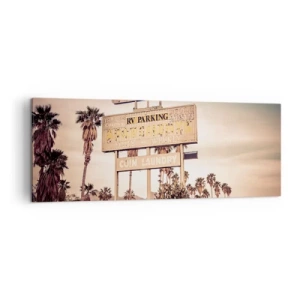 Vászonkép - Itt megállt az idő - 140x50 cm