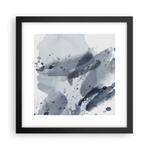 Poszter fehér keretben - A víz természetének tanulmánya  - 30x30 cm