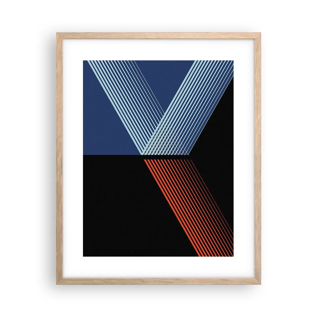 Poszter világos tölgy keretben - Egyszerű történet - 40x50 cm