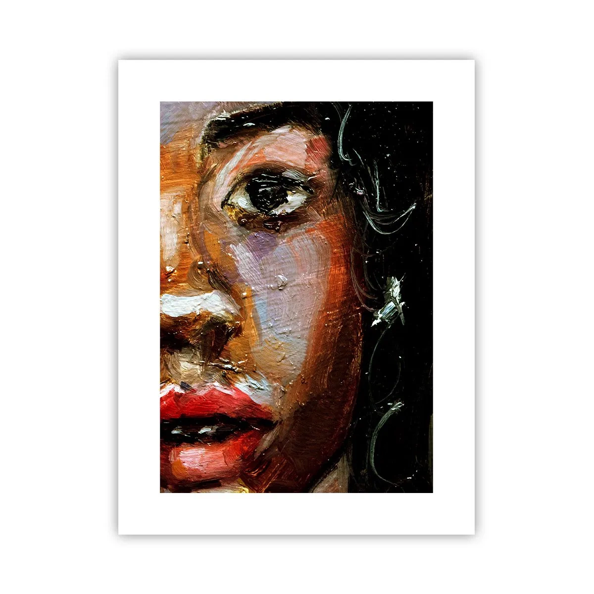 Poszter - Fekete és fény - 30x40 cm