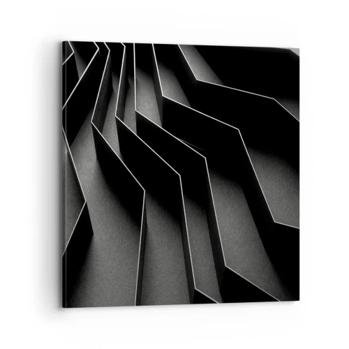 Vászonkép - Térbeli rend - 70x70 cm