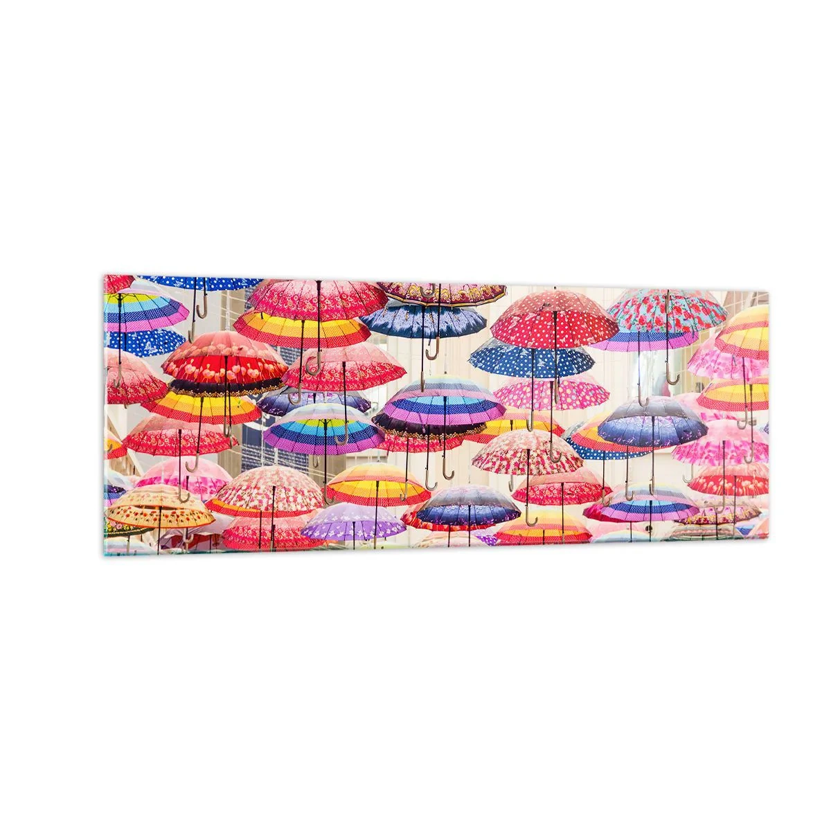 Üveg kép - Városi rét - 140x50 cm