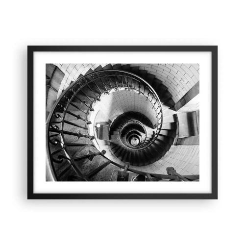 Poszter fehér keretben - Feljebb es feljebb - 50x40 cm