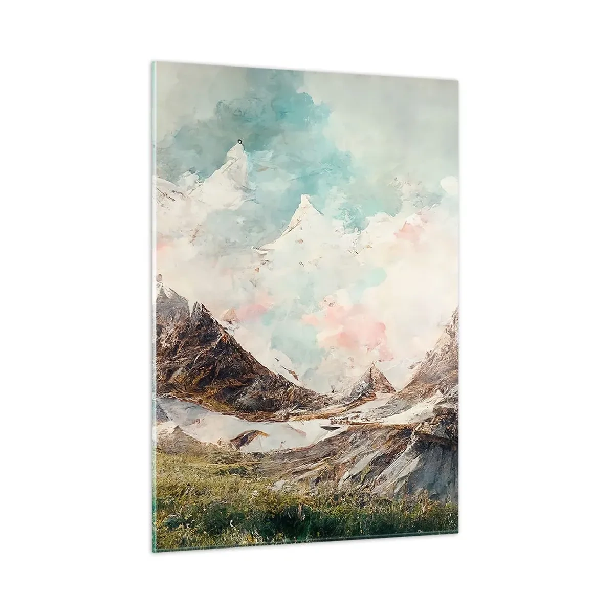 Üveg kép - Sziklás pengék - 50x70 cm