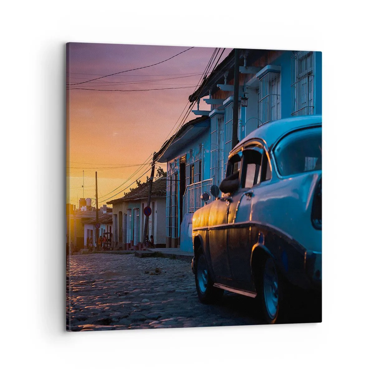 Vászonkép - Itt lassul az idő - 50x50 cm