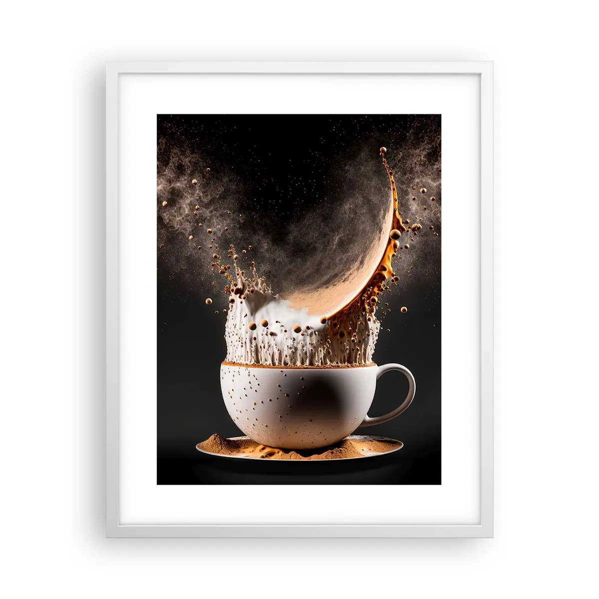 Poszter fekete keretben -  Ízrobbanás - 40x50 cm