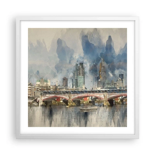 Poszter fekete keretben - London teljes pompájában - 50x50 cm