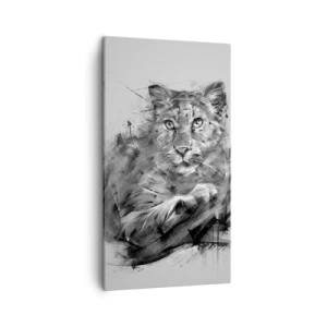 Vászonkép - Igen, figyelmesen hallgatok - 45x80 cm