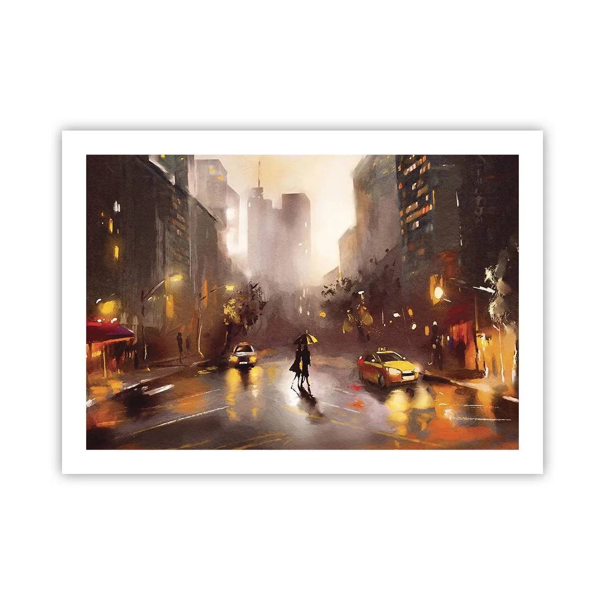 Poszter - New York fényében - 70x50 cm