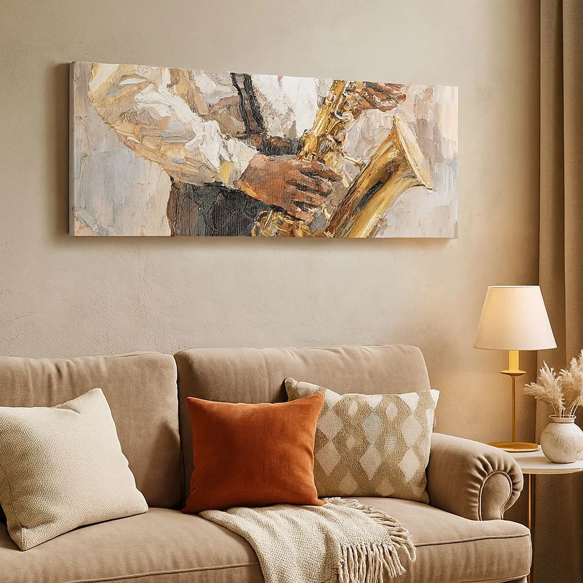 Vászonkép - Itt az idő egy szólóra - 100x40 cm