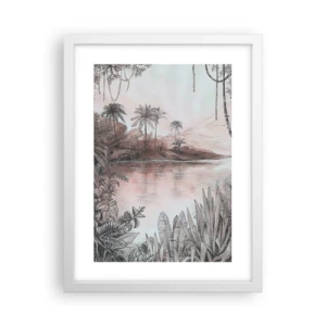 Poszter fekete keretben - Egy 19. századi felfedező naplója - 30x40 cm