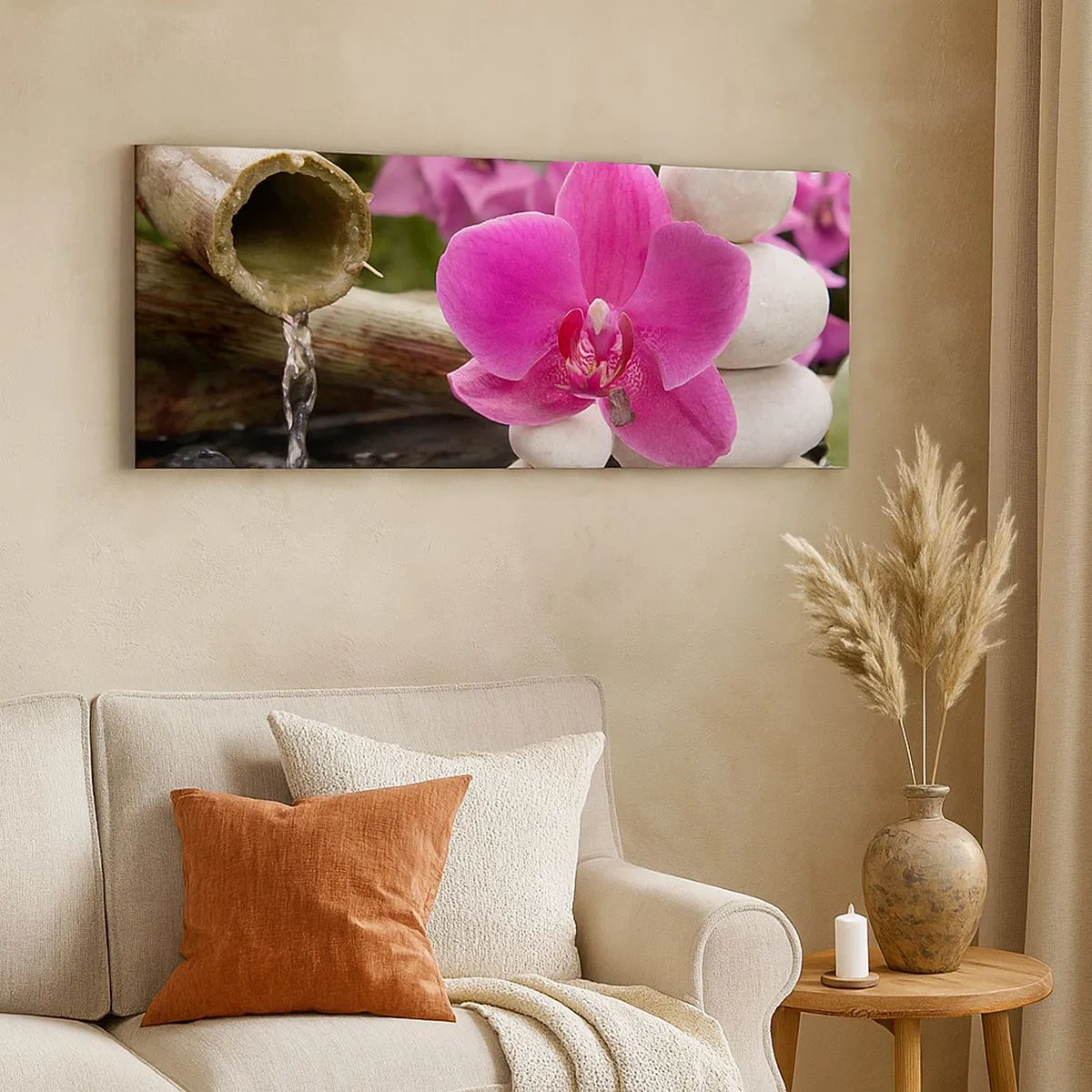 Vászonkép - Már pihensz - 100x40 cm