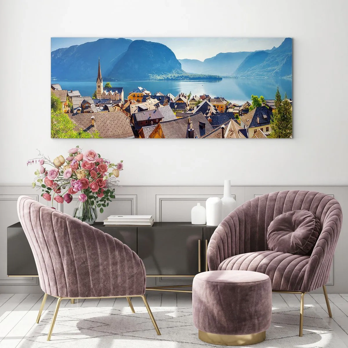 Üveg kép - Nem is lehetne festőibb - 100x40 cm