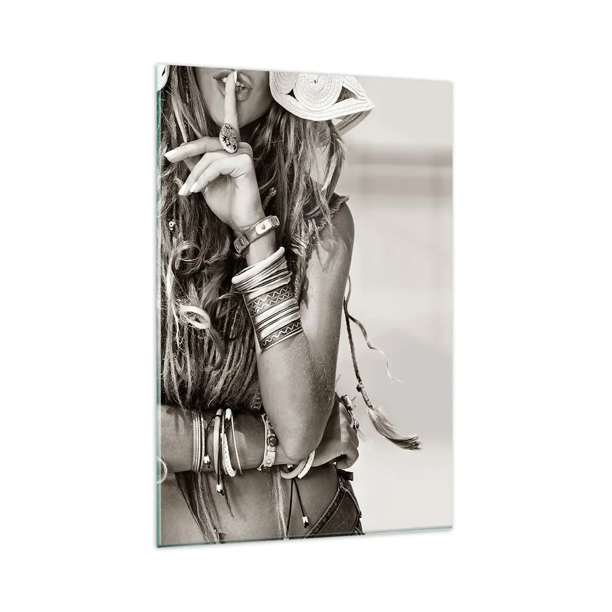 Üveg kép - Mint egy leány - 80x120 cm