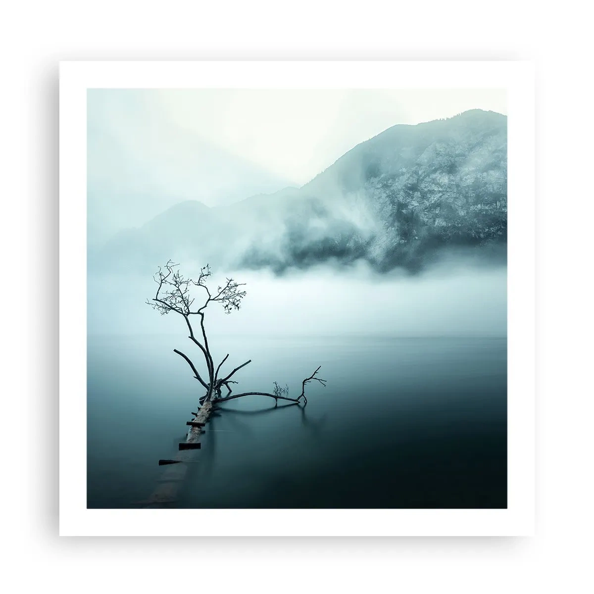 Poszter - Vízből és ködből - 60x60 cm