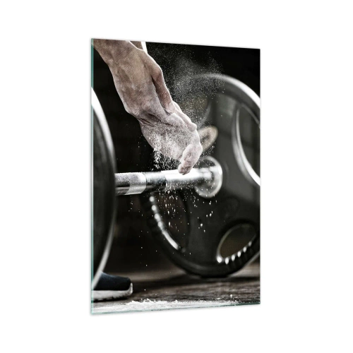 Üveg kép - Kihívás elfogadva! - 70x100 cm