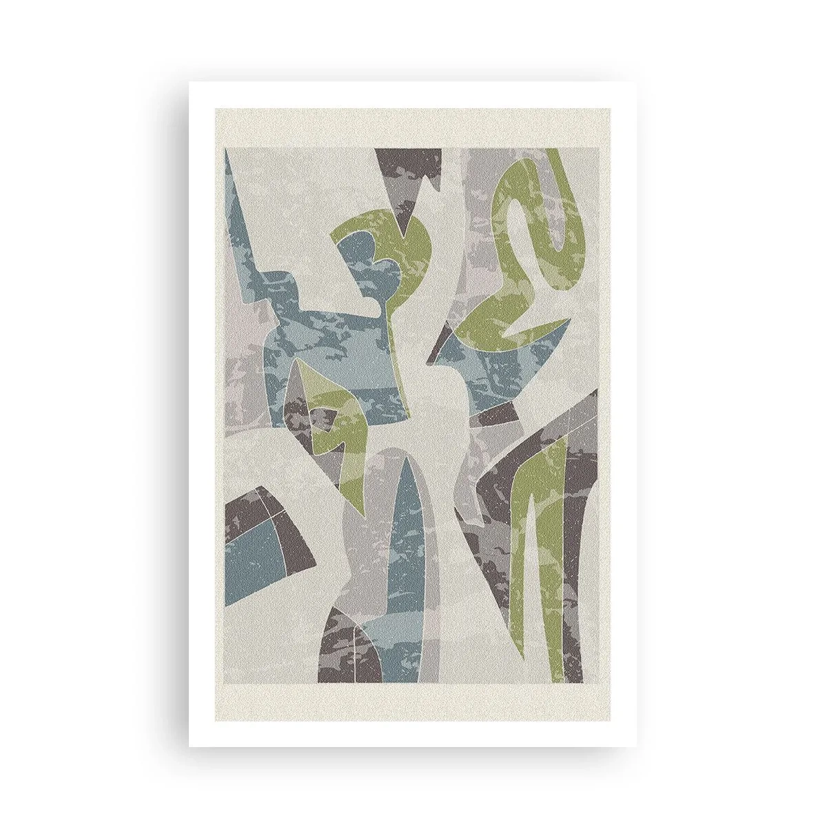 Poszter - Kompozíció üveg mögött - 61x91 cm