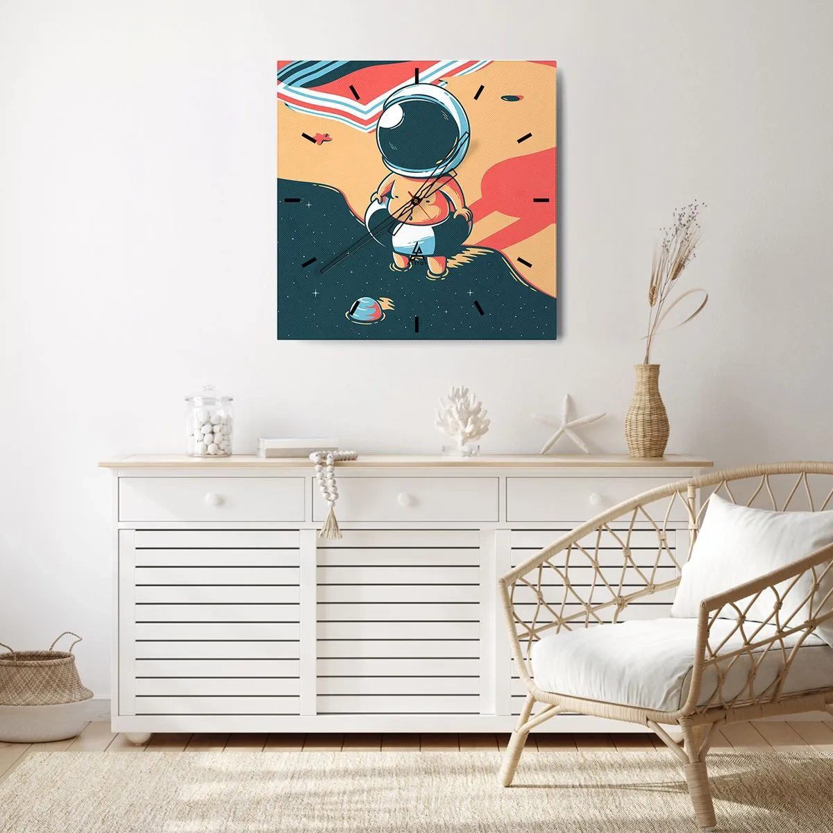 Falióra, Óra - Más perspektívából - 40x40 cm