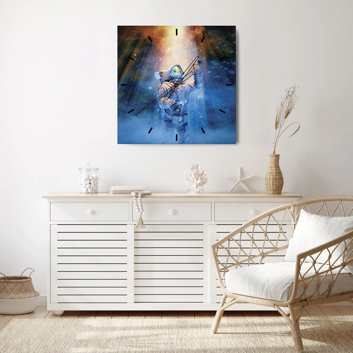 Falióra, Óra - Végül a célban - 40x40 cm