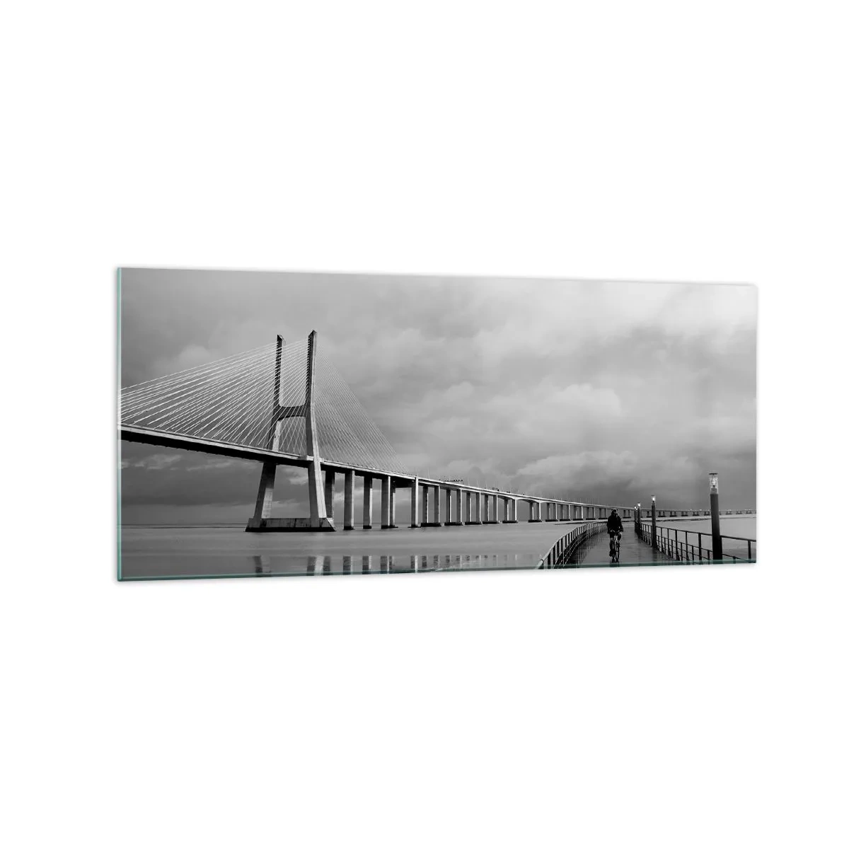 Üveg kép - Mindenkinek, ami neki jár - 120x50 cm