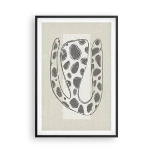 Poszter fehér keretben - Egy bizarr teremtmény - 61x91 cm