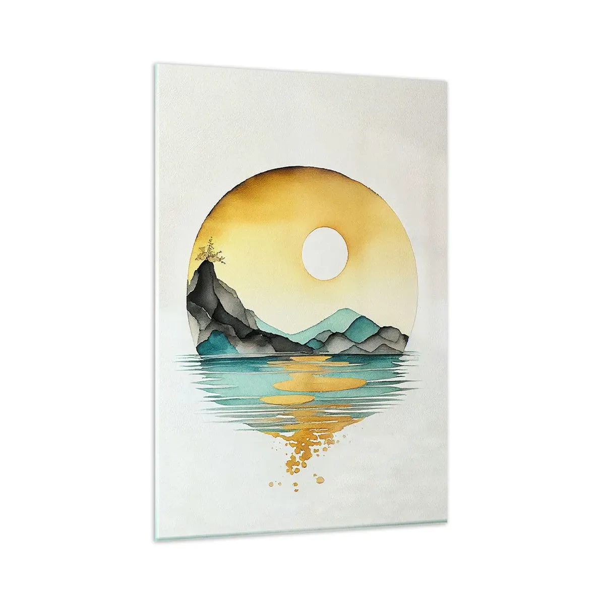 Üveg kép - A szépség körforgásában - 80x120 cm