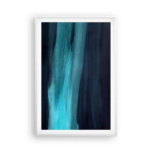 Poszter fekete keretben - Ússz az árral - 61x91 cm