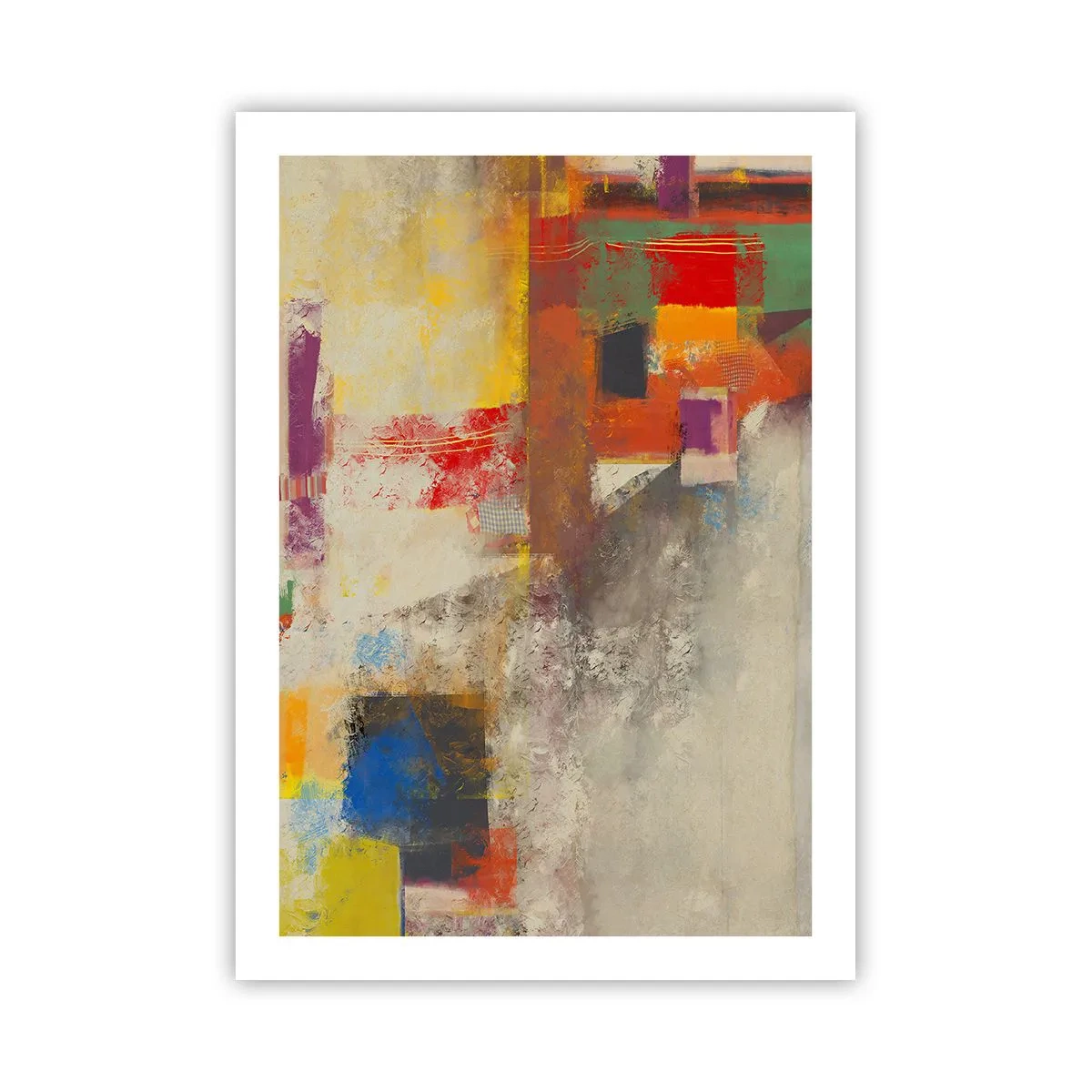 Poszter - Színgeometria - 50x70 cm