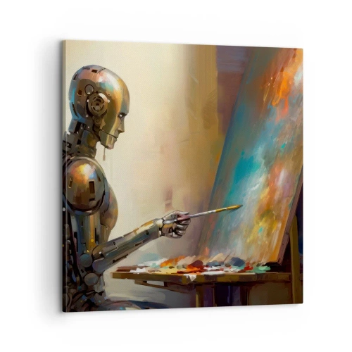 Vászonkép - A jövő művészete - 60x60 cm
