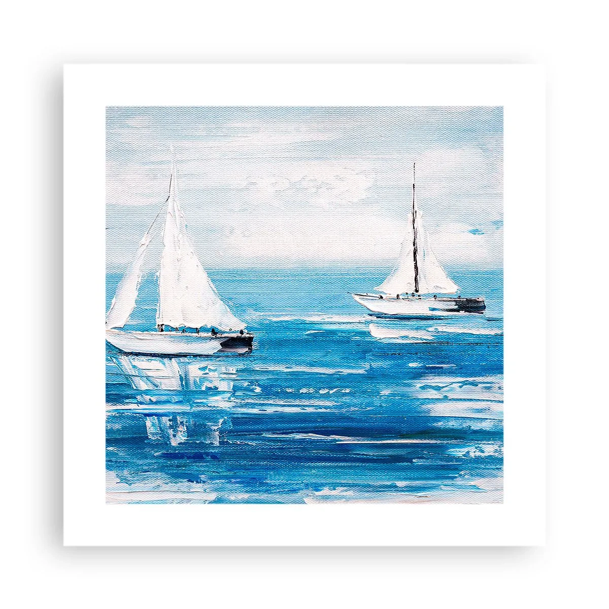 Poszter - Egy barátoddal az oldaladon - 40x40 cm