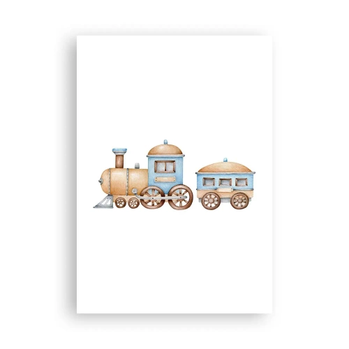 Poszter - Az állomáson állva... - 70x100 cm