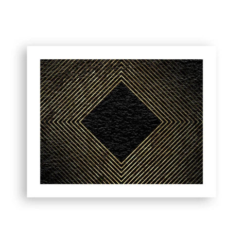 Poszter - Geometria glamour stílusban - 50x40 cm