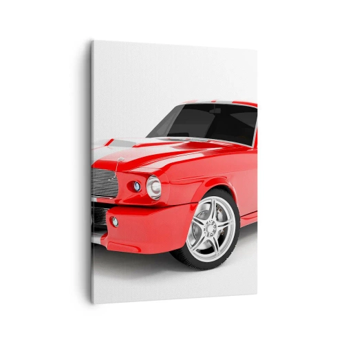 Vászonkép - Mustang olyan gyors, mint a szél - 50x70 cm