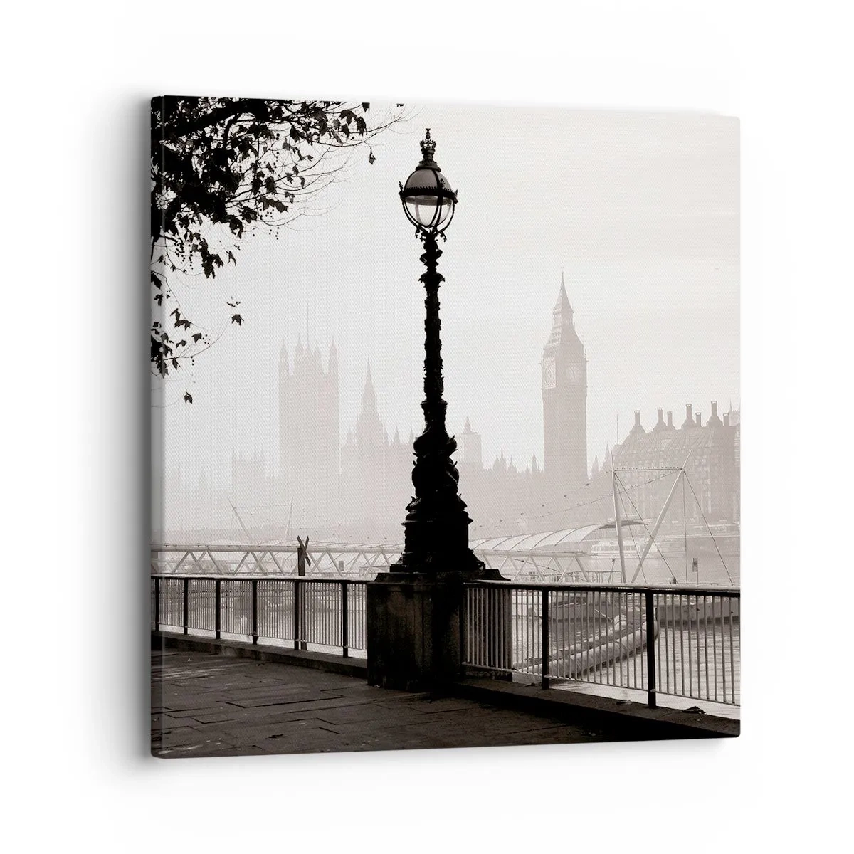 Vászonkép - Londoni reggel - 30x30 cm