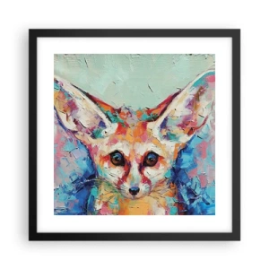 Poszter fehér keretben - Készen álltok rám? - 40x40 cm