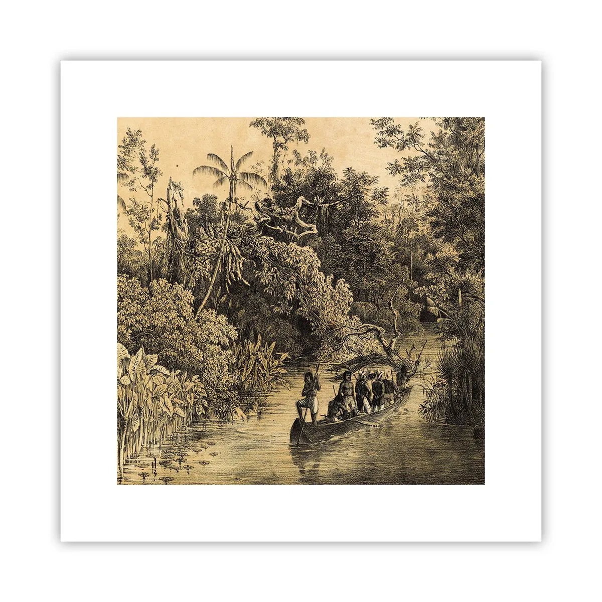 Poszter - Expedíció a forráshoz - 30x30 cm