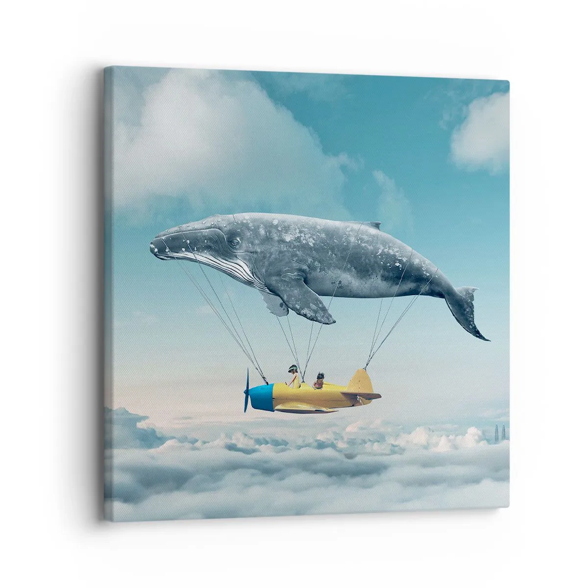 Vászonkép - Miért is ne? - 30x30 cm