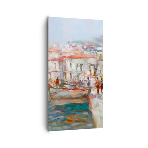 Vászonkép - Pasztell vakáció - 65x120 cm