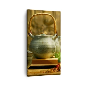 Vászonkép - Szerződés a tea ivásról - 45x80 cm