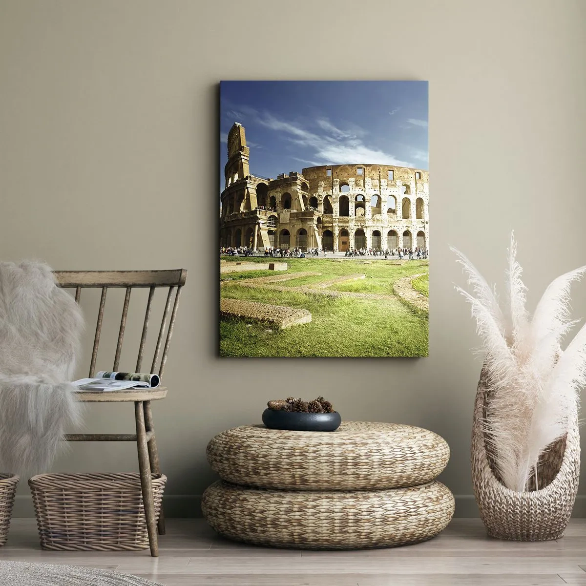 Vászonkép - Még mindig halljuk a pisztoly csörömpölését - 55x100 cm