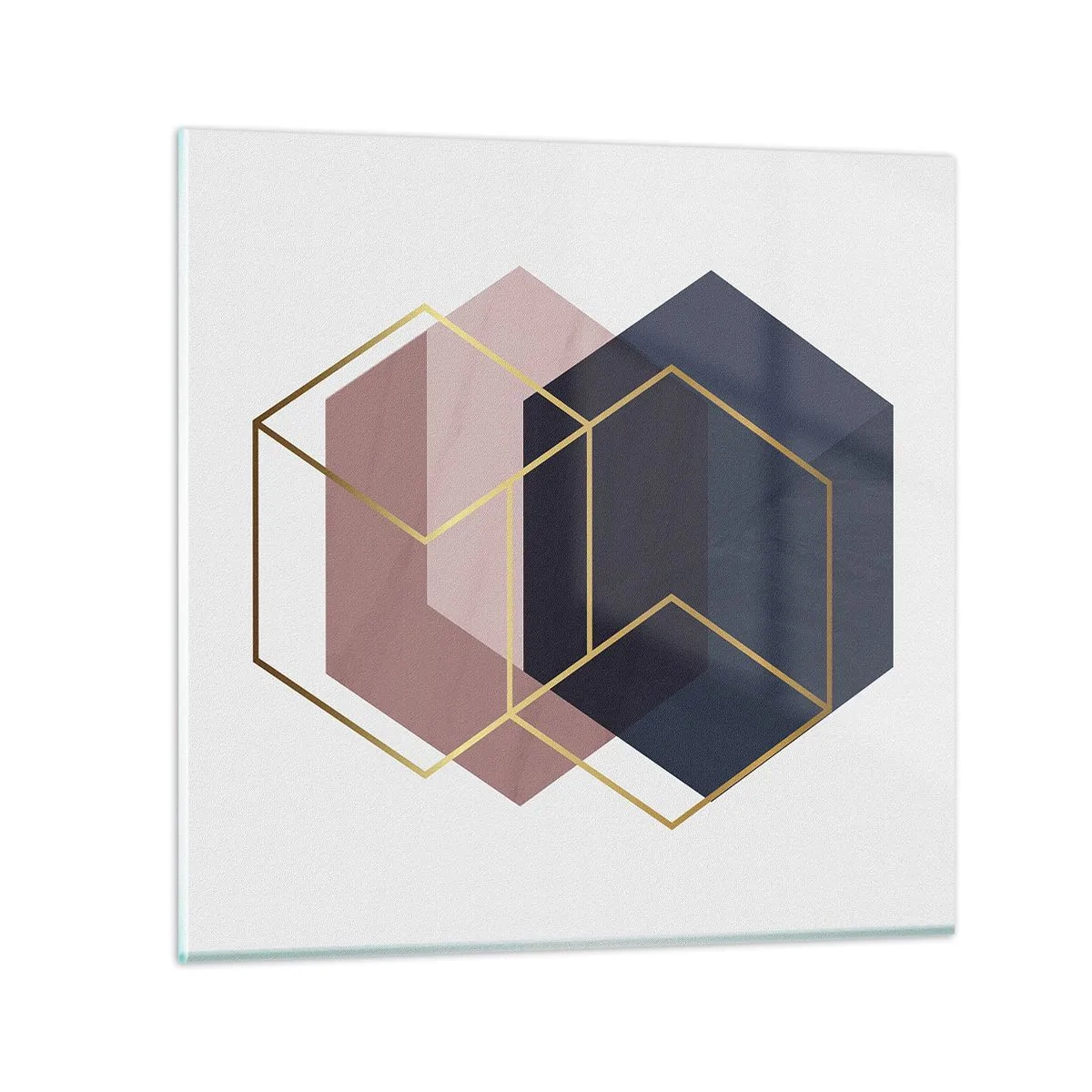 Üveg kép - Az egyszerűség ereje - 30x30 cm