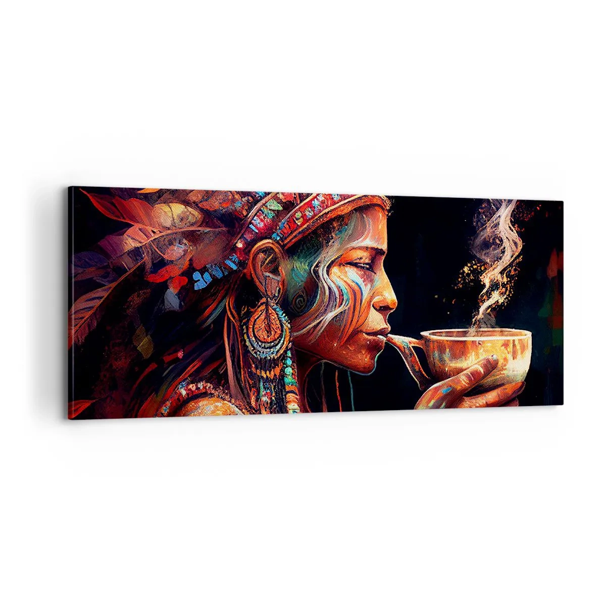 Vászonkép - Egy varázslatos rituálé - 100x40 cm
