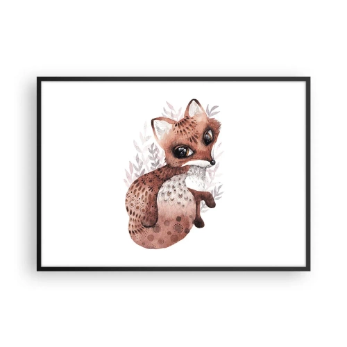 Poszter fehér keretben - Csak szeretnivaló - 100x70 cm