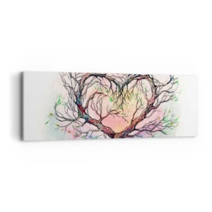 Vászonkép - Együtt a viharok ellen - 90x30 cm