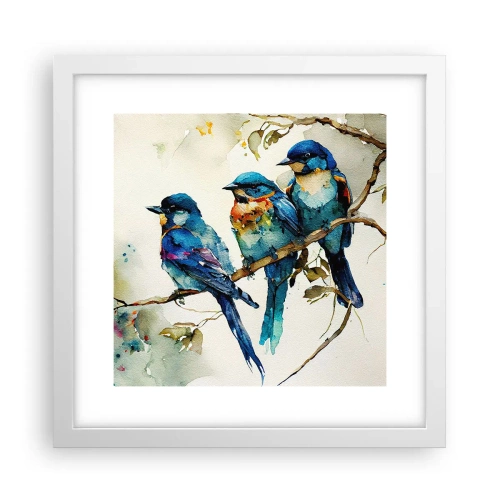 Poszter fekete keretben - Megsértődött? - 30x30 cm