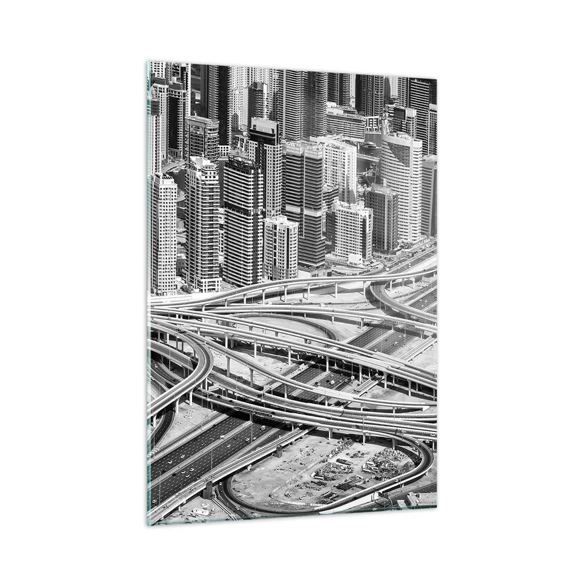 Üveg kép - Dubai – a lehetetlen város - 50x70 cm