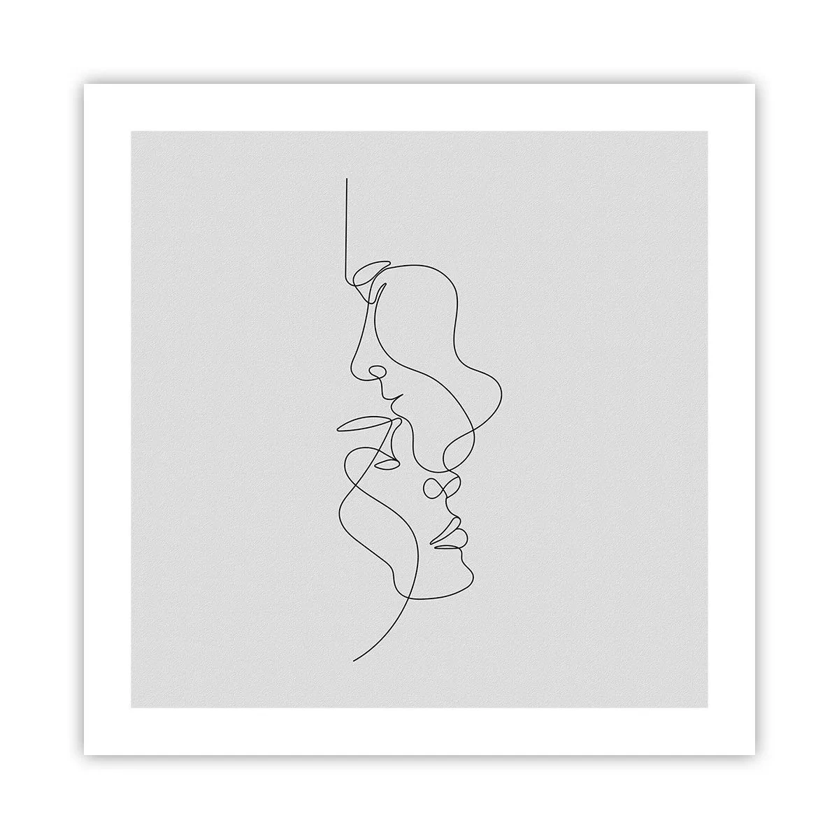 Poszter - Gyászos sóvárgás - 50x50 cm