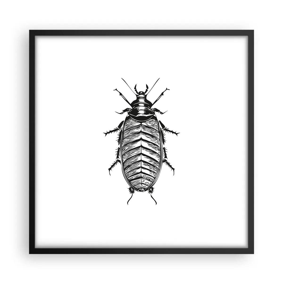 Poszter fehér keretben - Micsoda példány! - 50x50 cm