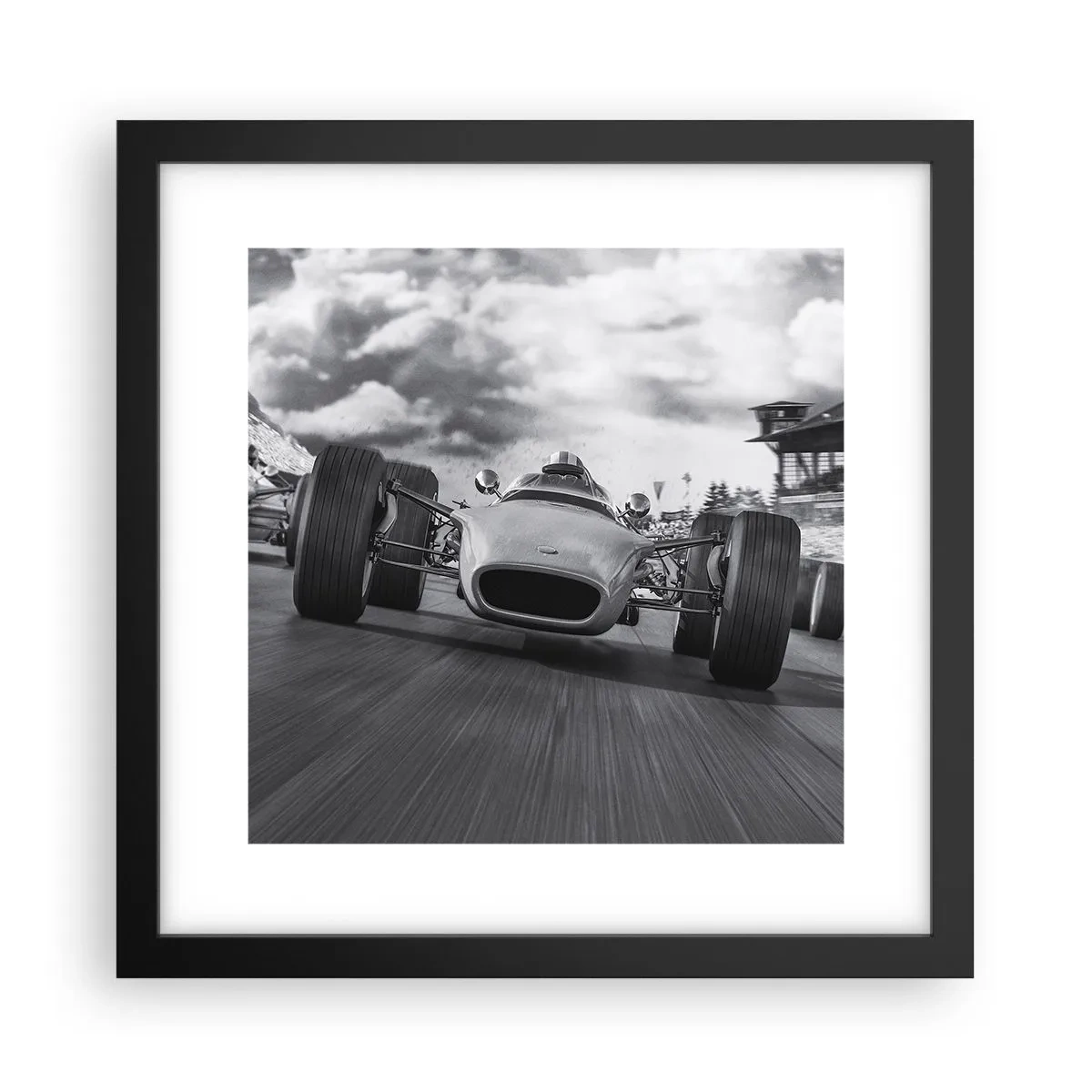 Poszter fehér keretben - Van erő! - 30x30 cm