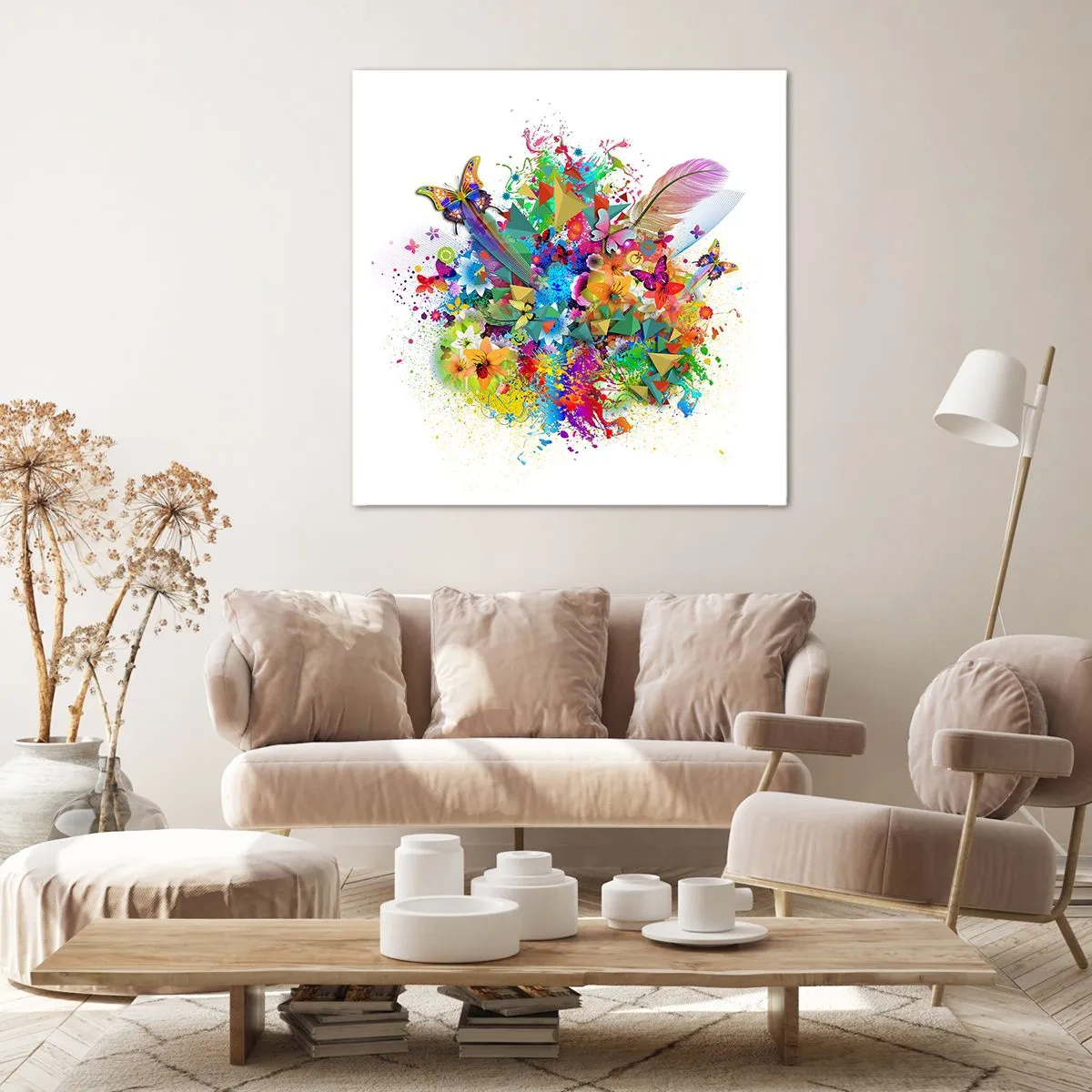 Vászonkép - Öröm csokor - 60x60 cm